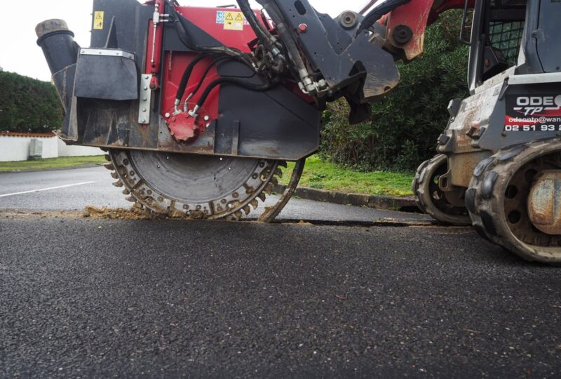 Réfection de tranchées - Odéon Réseaux