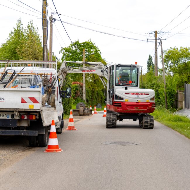 Réfection de tranchées - Odéon Réseaux