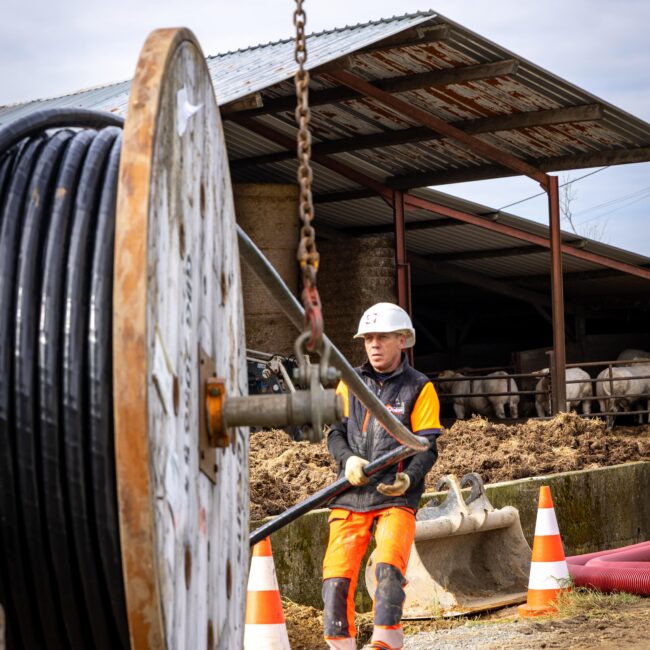 génie civil tranchée traditionnelle - Odéon Réseaux